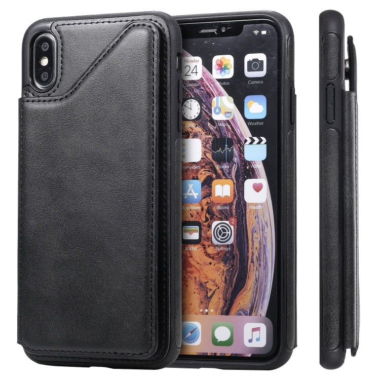 Shockproof Calf Texture Protective Case with Holder & Card Slots & Frame, Series 4 My Store