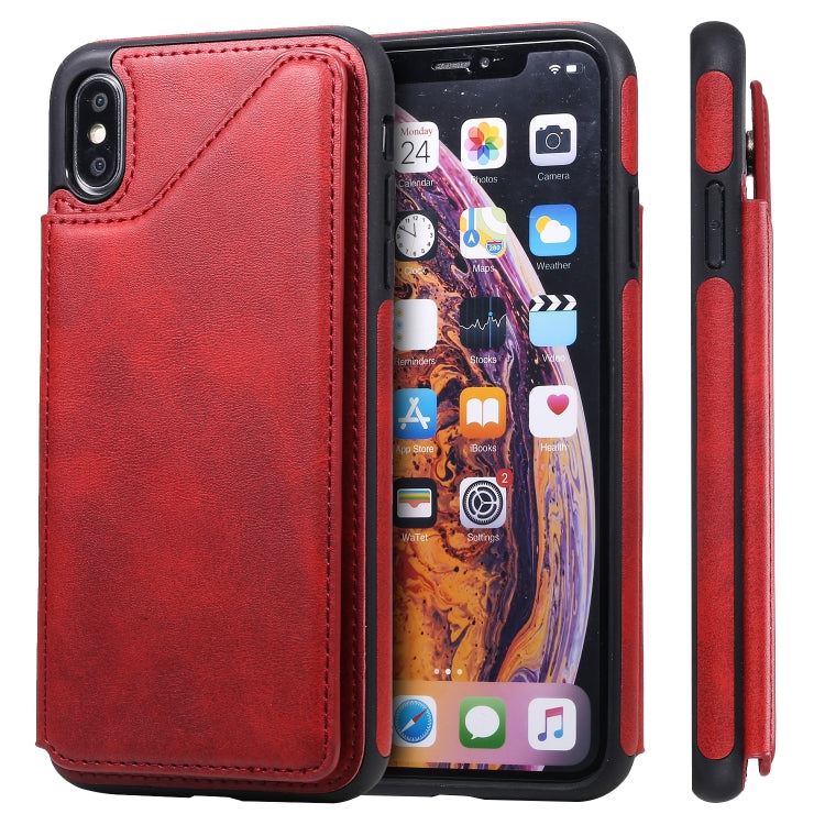 Shockproof Calf Texture Protective Case with Holder & Card Slots & Frame, Series 4 My Store