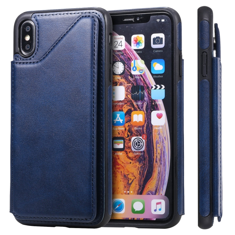 Shockproof Calf Texture Protective Case with Holder & Card Slots & Frame, Series 4 My Store