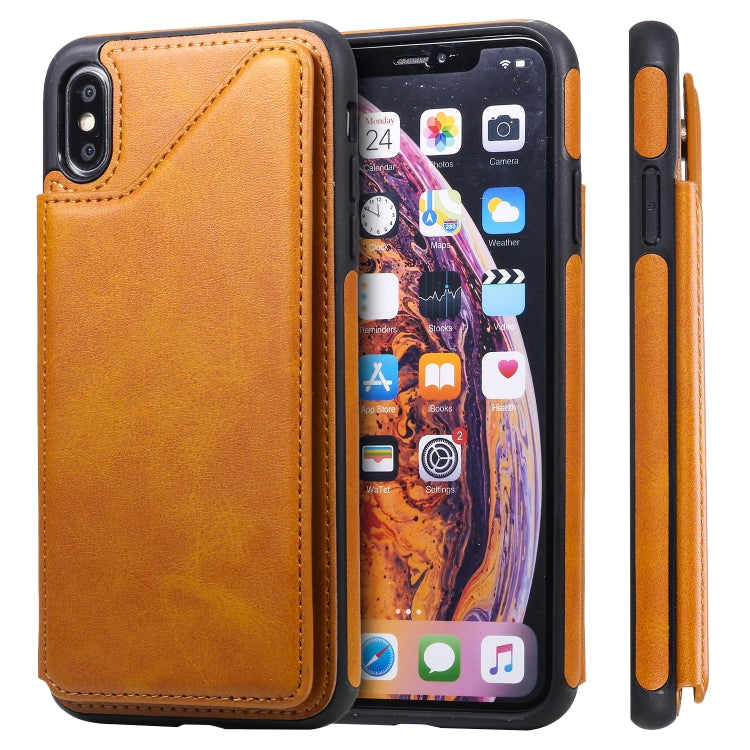 Shockproof Calf Texture Protective Case with Holder & Card Slots & Frame, Series 4 My Store