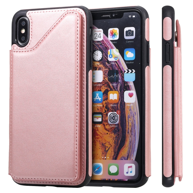 Shockproof Calf Texture Protective Case with Holder & Card Slots & Frame, Series 4 My Store