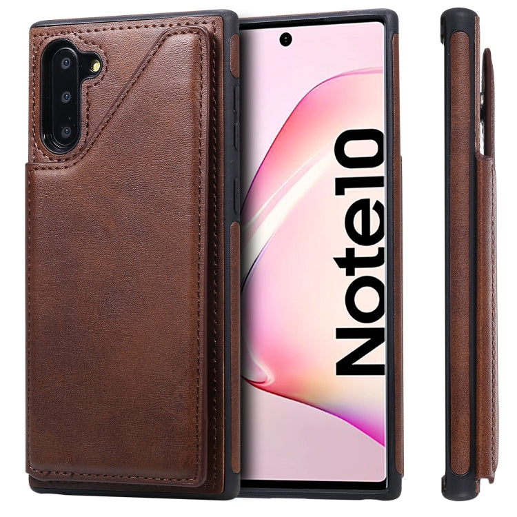 Shockproof Calf Texture Protective Case with Holder & Card Slots & Frame, Series 4 My Store