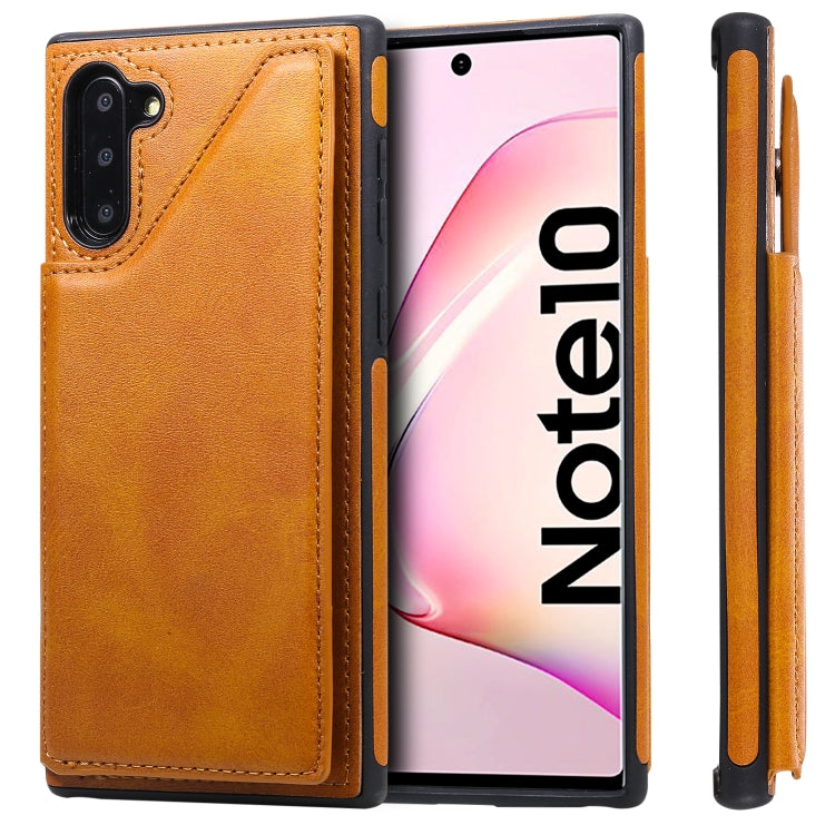 Shockproof Calf Texture Protective Case with Holder & Card Slots & Frame, Series 4 My Store