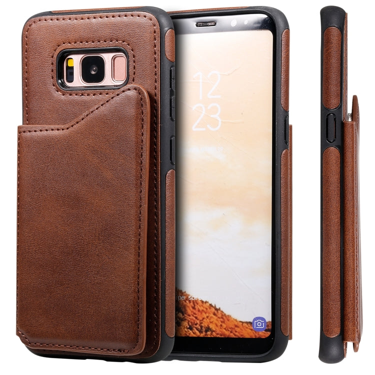 Shockproof Calf Texture Protective Case with Holder & Card Slots & Frame, Series 4 My Store