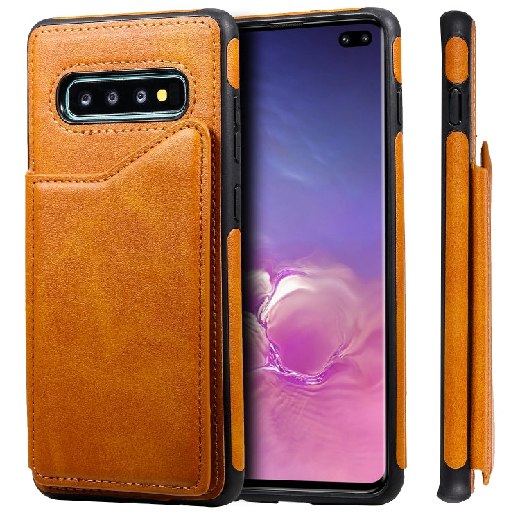 Shockproof Calf Texture Protective Case with Holder & Card Slots & Frame, Series 4 My Store