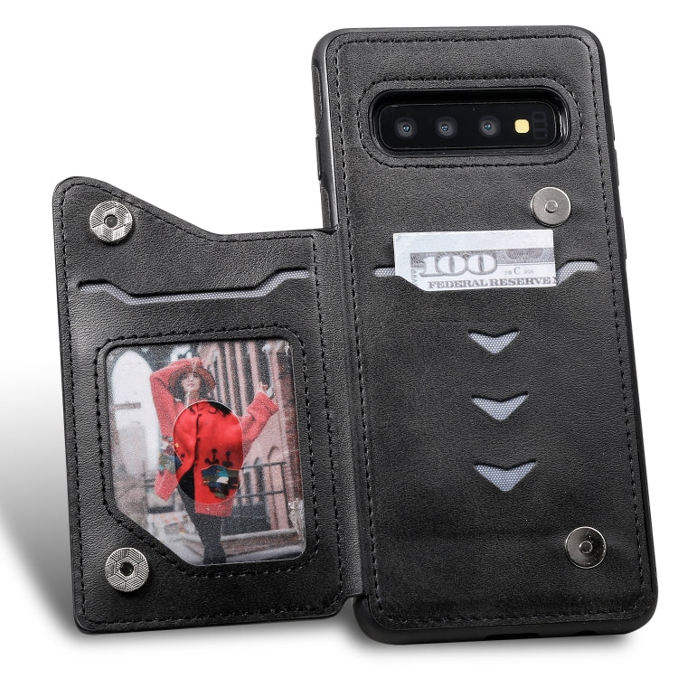 Shockproof Calf Texture Protective Case with Holder & Card Slots & Frame, Series 1 My Store