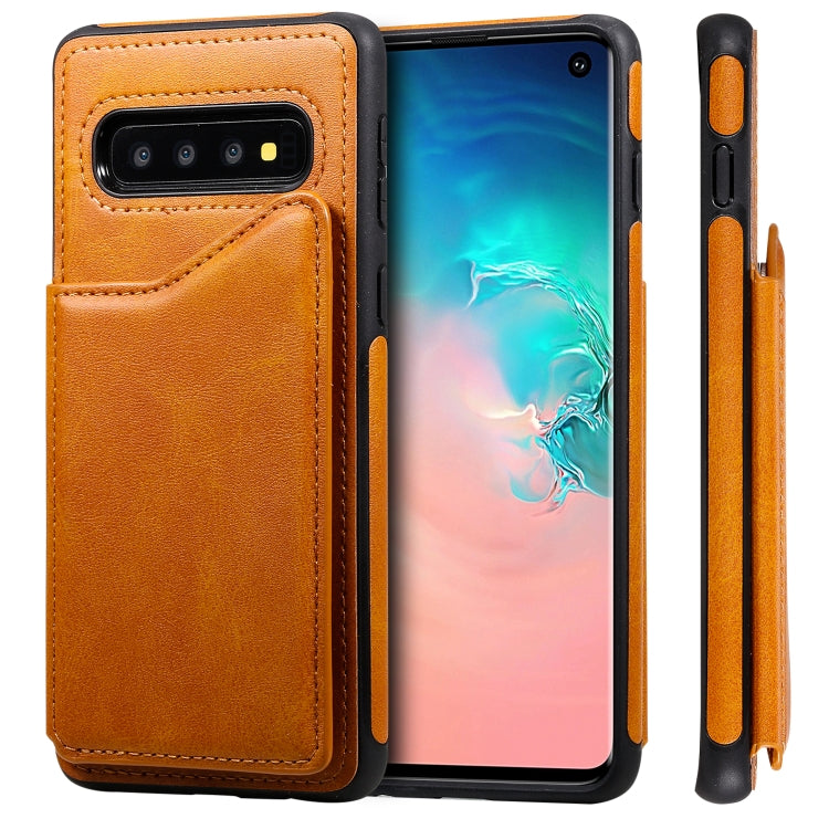 Shockproof Calf Texture Protective Case with Holder & Card Slots & Frame, Series 3 My Store