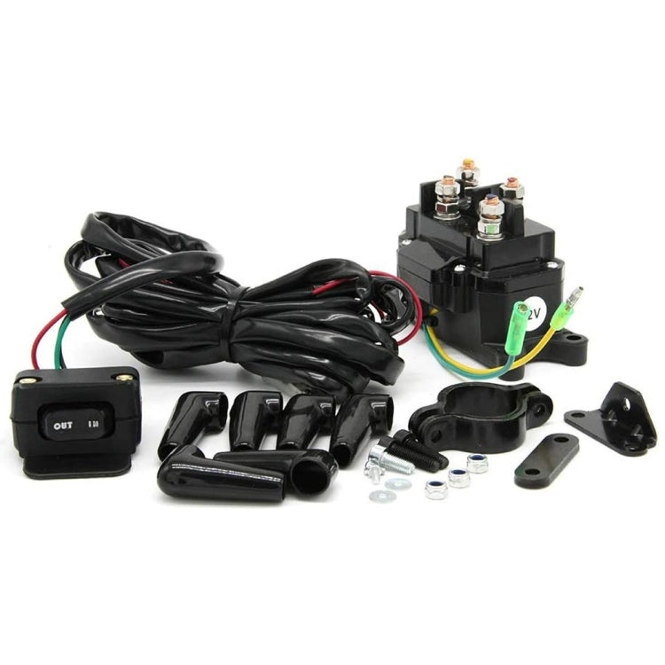 For UTV / Pickup Truck / ATV Electric Winch Relay Heavy Duty Solenoid Contactor with Rocker Arm & Switch ÎҵÄÉ̵ê