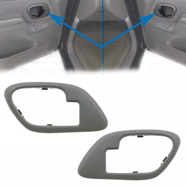 For Chevrolet C1500 Pickup 1996-1999 1 Pair Car Door Interior Door Handle Bezel 15708080 ÎҵÄÉ̵ê