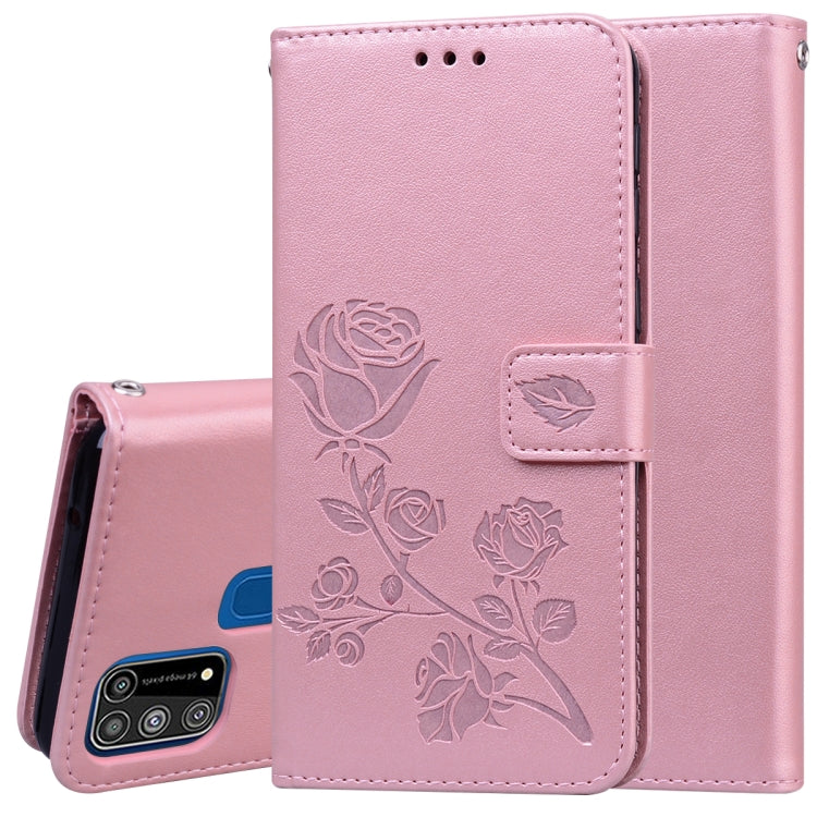 Rose Embossed Horizontal Flip PU Leather Case with Holder & Card Slots & Wallet My Store