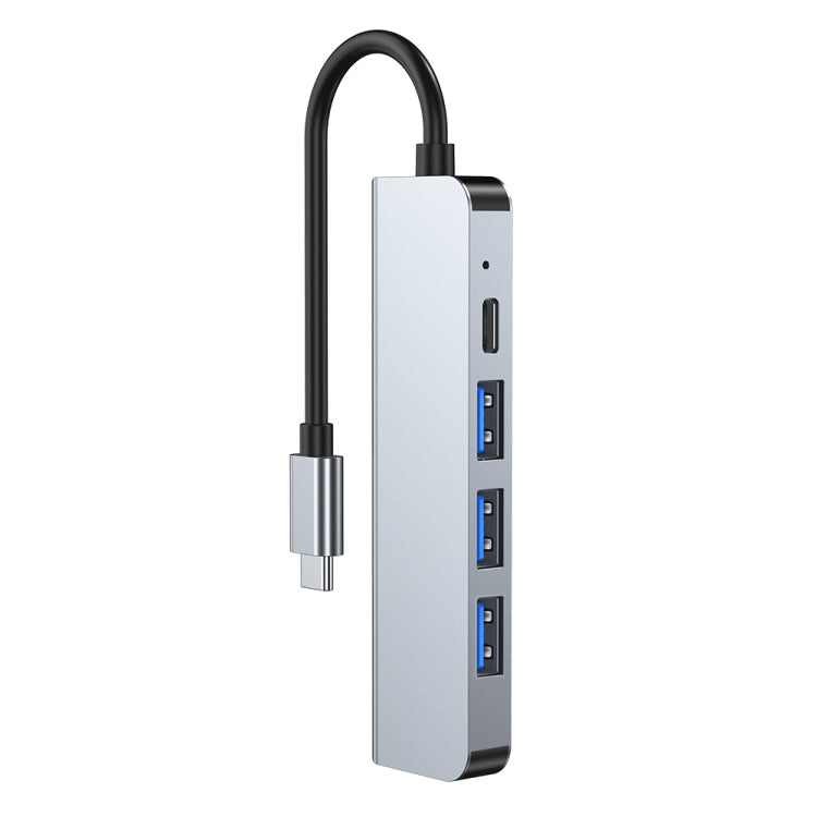 5 in 1 USB-C / Type-C to USB Docking Station HUB Adapter-Reluova