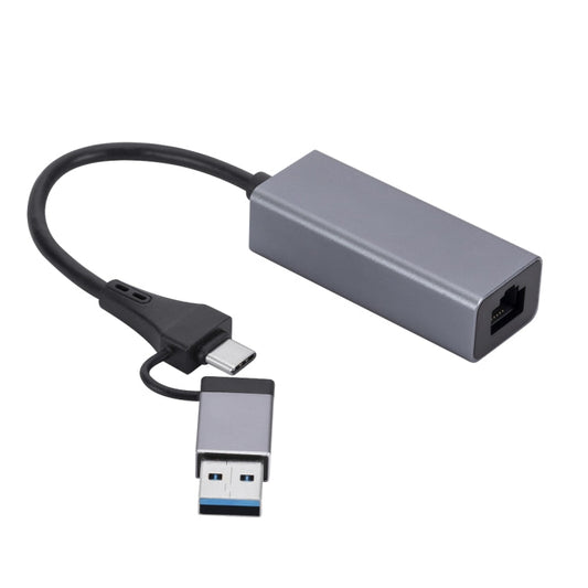 SL-017 USB3.0 Gigabit Network Type-C to Network Port USB HUB My Store