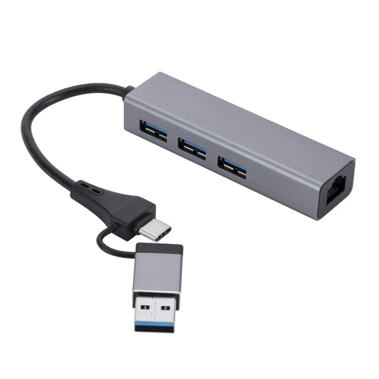 SL-006 USB3.0 Gigabit Network Type-C to Network Port USB x 3 HUB My Store