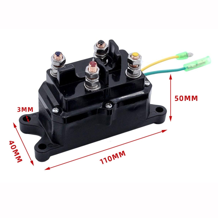 For UTV / Pickup Truck / ATV Electric Winch Relay Heavy Duty Solenoid Contactor