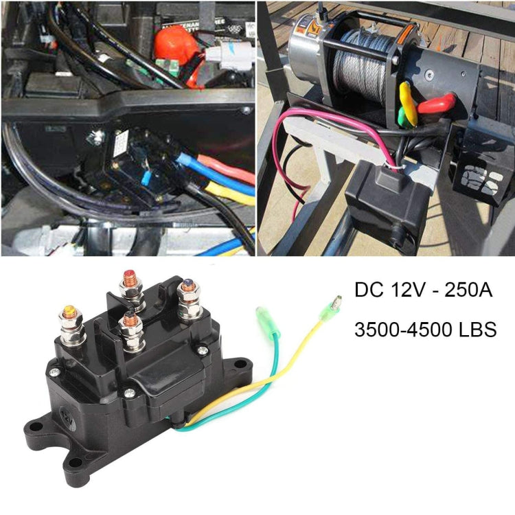 For UTV / Pickup Truck / ATV Electric Winch Relay Heavy Duty Solenoid Contactor