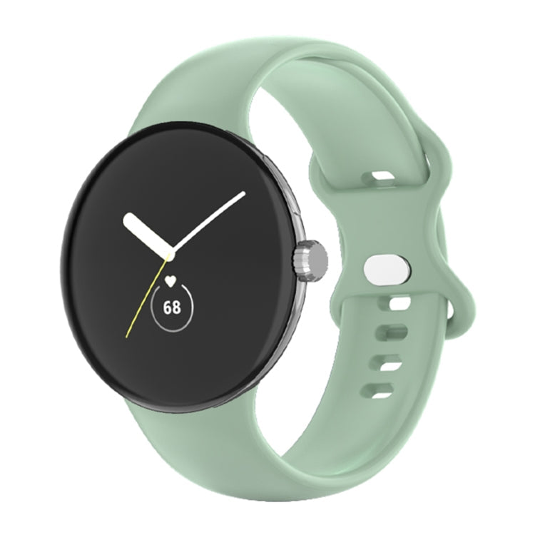 For Google Pixel Watch Single Color Silicone Watch Band