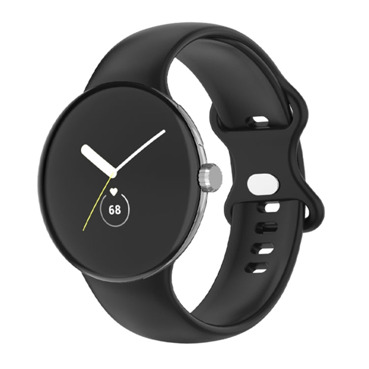 For Google Pixel Watch Single Color Silicone Watch Band