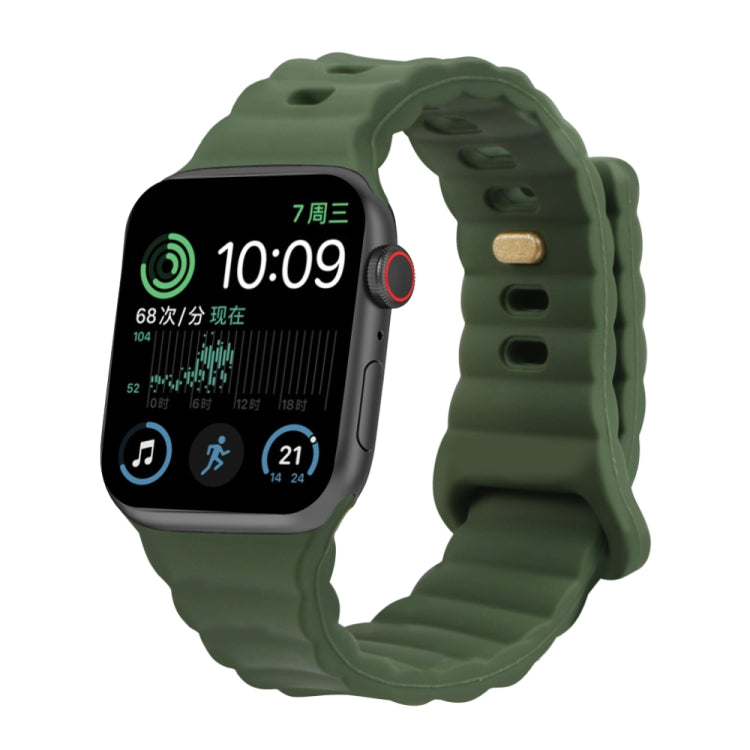 Reverse Buckle Silicone Watch Band