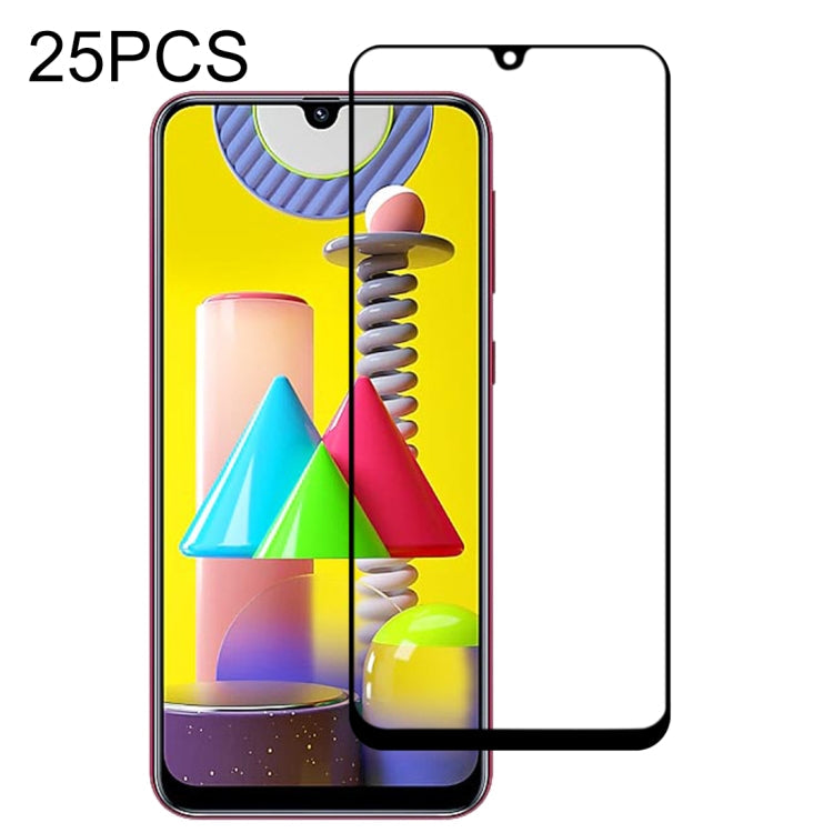 25 PCS 9H Surface Hardness 2.5D Full Glue Full Screen Tempered Glass Film-Reluova