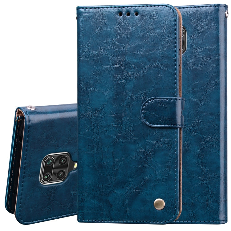 Business Style Oil Wax Texture Horizontal Flip Leather Case, with Holder & Card Slots & Wallet My Store