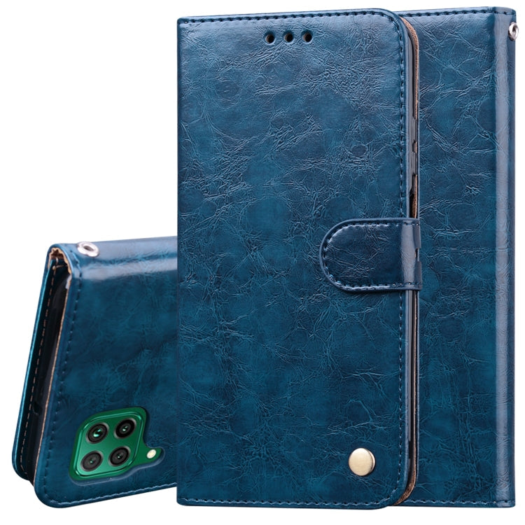 Business Style Oil Wax Texture Horizontal Flip Leather Case, with Holder & Card Slots & Wallet My Store