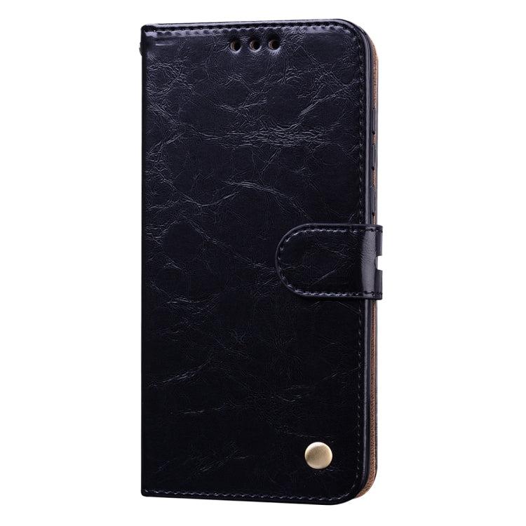 Business Style Oil Wax Texture Horizontal Flip Leather Case, with Holder & Card Slots & Wallet My Store