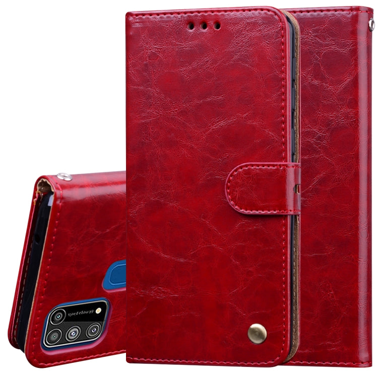 Business Style Oil Wax Texture Horizontal Flip Leather Case, with Holder & Card Slots & Wallet My Store