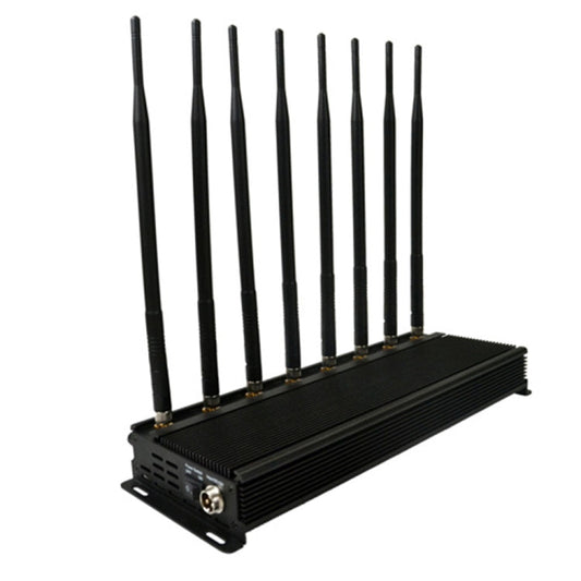 JAX-101C-8 2G 3G 4G WiFi Phone Signal Jammer with 8 Antennas