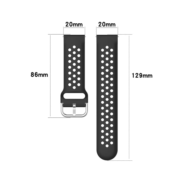 20mm Clasp Solid Color Sport Wrist Strap Watchband-Reluova