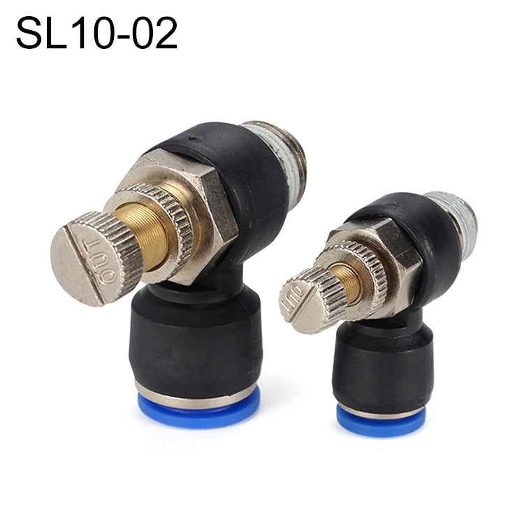 SL4-01 LAIZE 2pcs Throttle Valve Quick Fitting Pneumatic Connector My Store