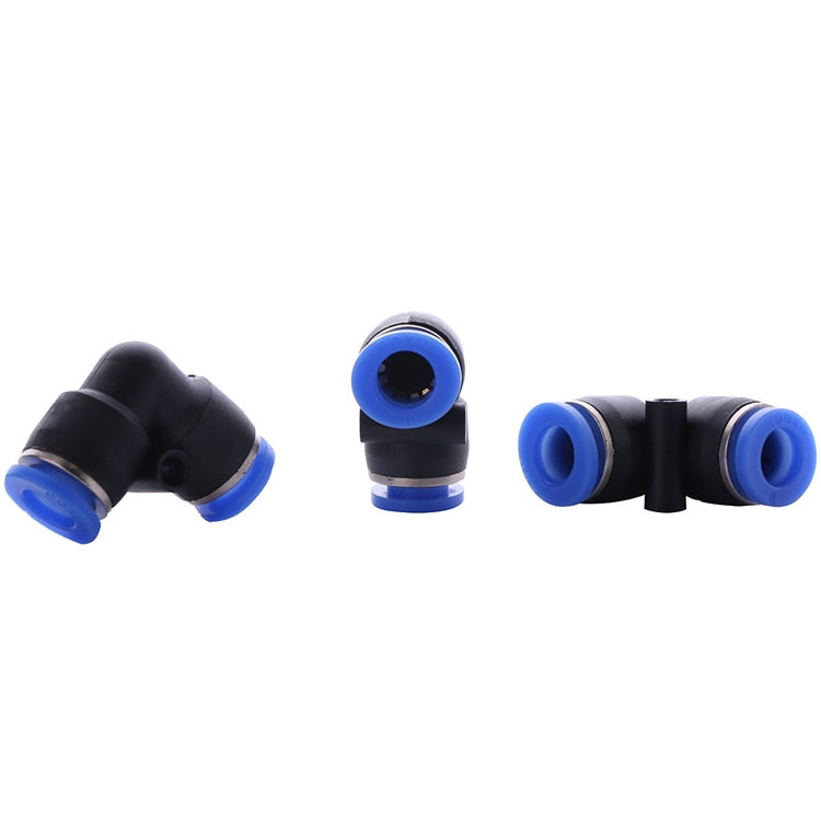 LAIZE 10pcs Plastic Elbow Pneumatic Quick Fitting Connector My Store