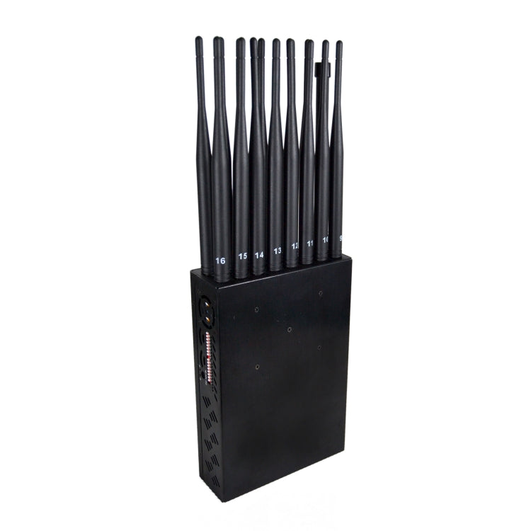 JAX-121A-16 2G/3G/4G/WIFI/GPS/LOJACK 16 Antennas Mobile Signal Jammer