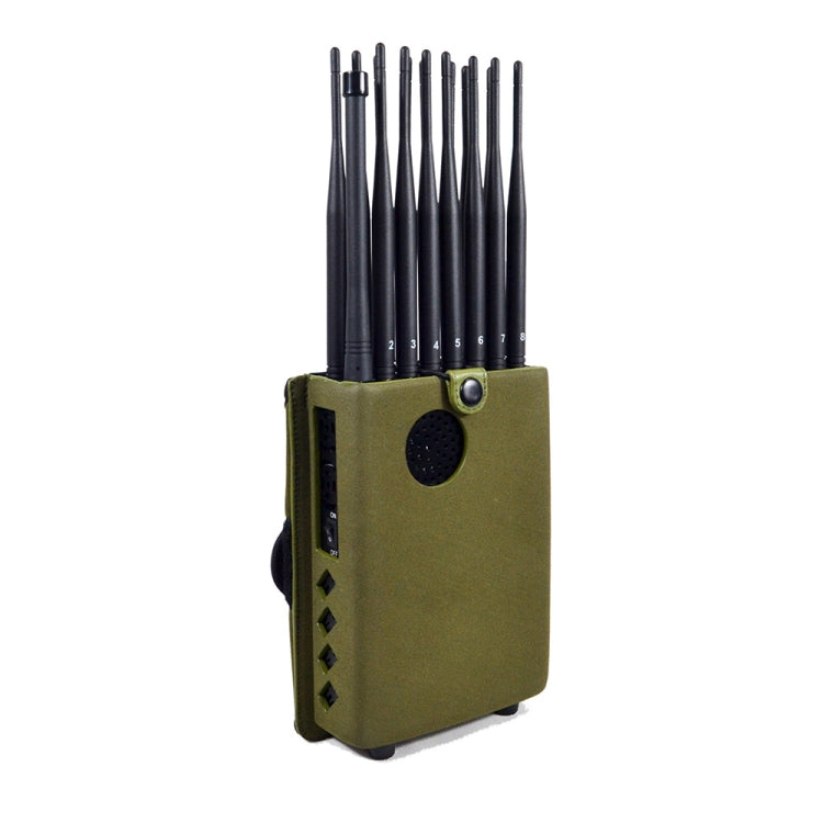 JAX-121A-16 2G/3G/4G/WIFI/GPS/LOJACK 16 Antennas Mobile Signal Jammer