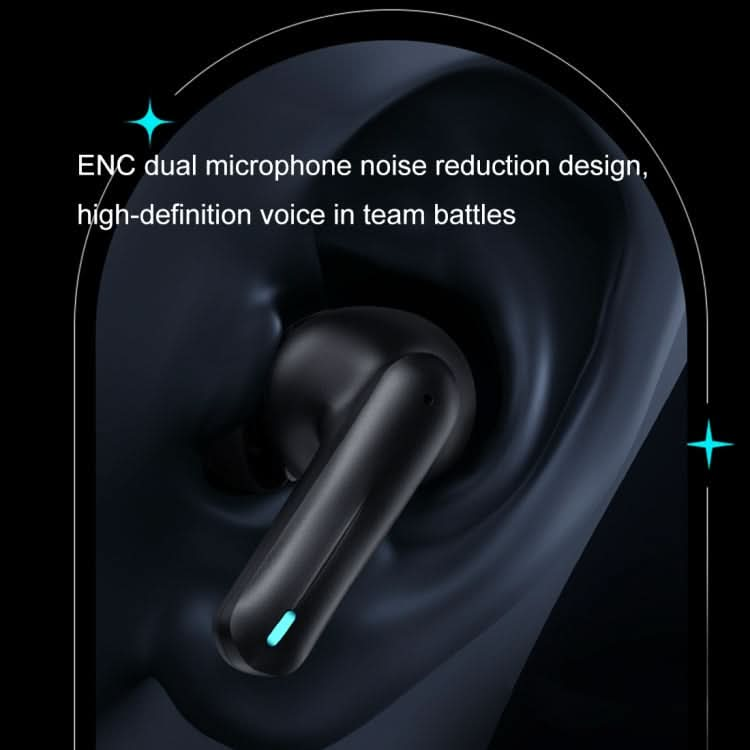 USAMS XJ13 XJ ENC Dual Microphone Noise Cancelling TWS Wireless Bluetooth Earphone