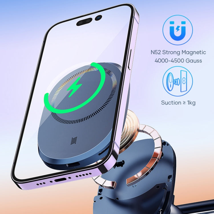 ROCK W39 Shock-absorption Magnetic Car Wireless Charging Holder ÎҵÄÉ̵ê