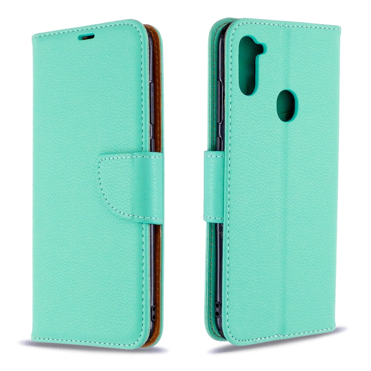 Litchi Texture  Pure Color Horizontal Flip PU Leather Case with Holder & Card Slots & Wallet & Lanyard My Store