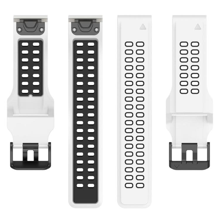 Quick Release Double Row Silicone Watch Band