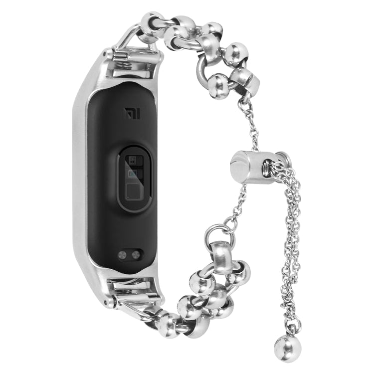 Bead Steel Chain Metal Watch Band