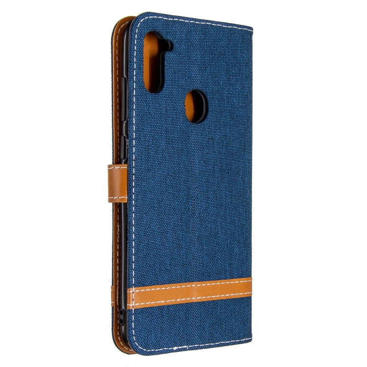 Color Matching Denim Texture Horizontal Flip Leather Case with Holder & Card Slots & Wallet & Lanyard My Store