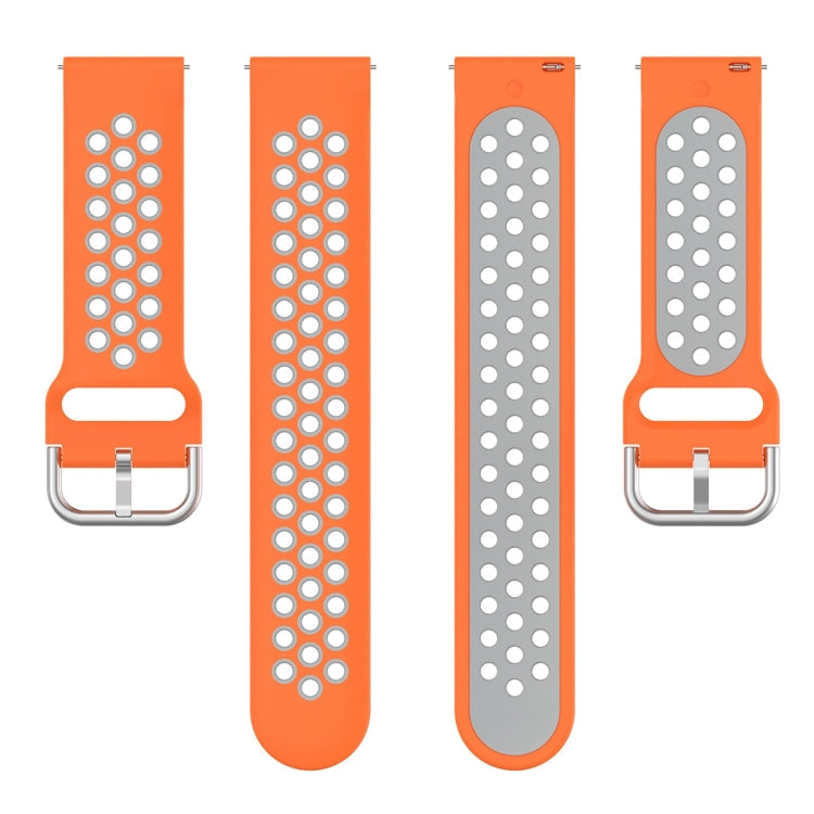 22mm Clasp Two Color Sport Wrist Strap Watchband, Series 2-Reluova