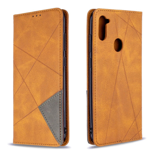 Rhombus Texture Horizontal Flip Magnetic Leather Case with Holder & Card Slots & Wallet My Store