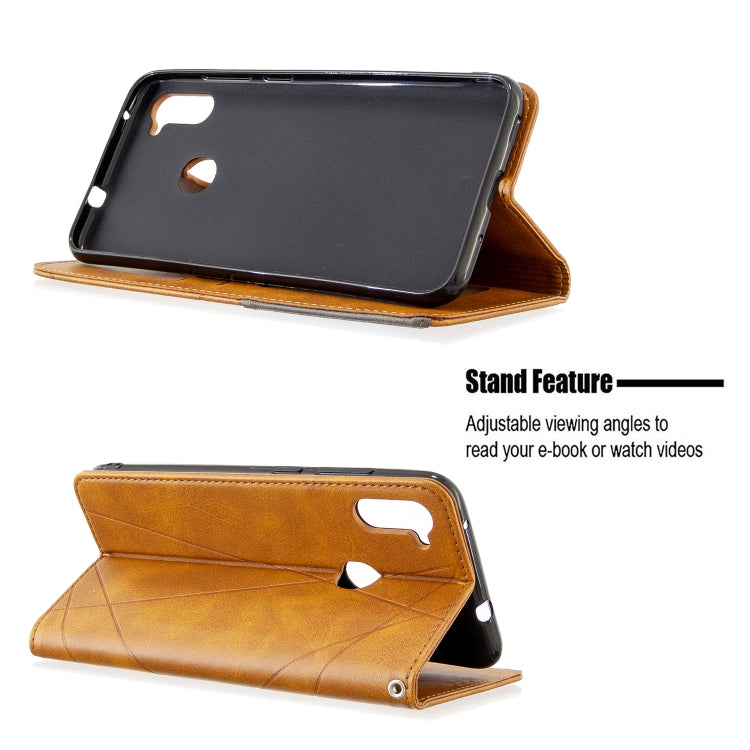 Rhombus Texture Horizontal Flip Magnetic Leather Case with Holder & Card Slots & Wallet My Store