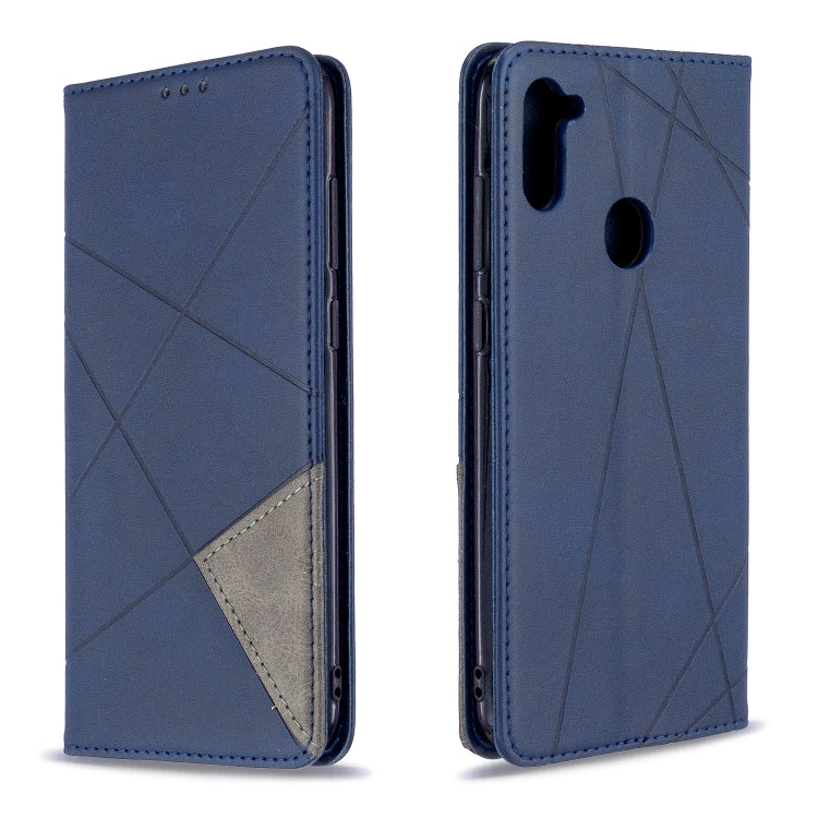 Rhombus Texture Horizontal Flip Magnetic Leather Case with Holder & Card Slots & Wallet My Store