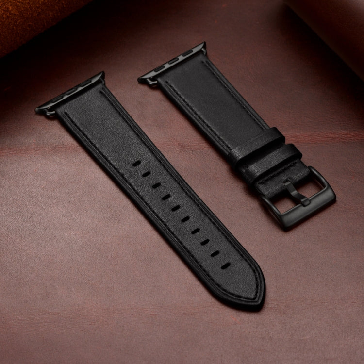 Classic Cowhide Genuine Leather Watch Band