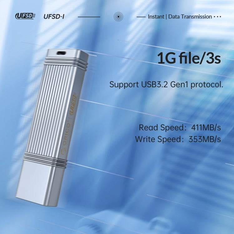 ORICO UFS Flash Drive, Read: 411MB/s, Write: 353MB/s My Store