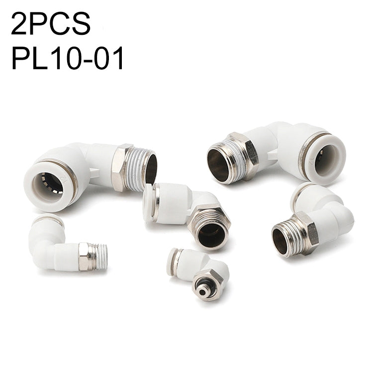 PL4-02 LAIZE 2pcs PL Elbow Pneumatic Quick Fitting Connector My Store