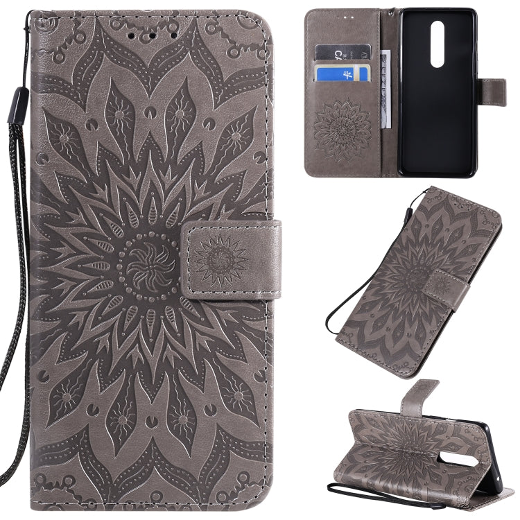 Pressed Printing Sunflower Pattern Horizontal Flip PU Leather Case with Holder & Card Slots & Wallet & Lanyard, Series 2 My Store