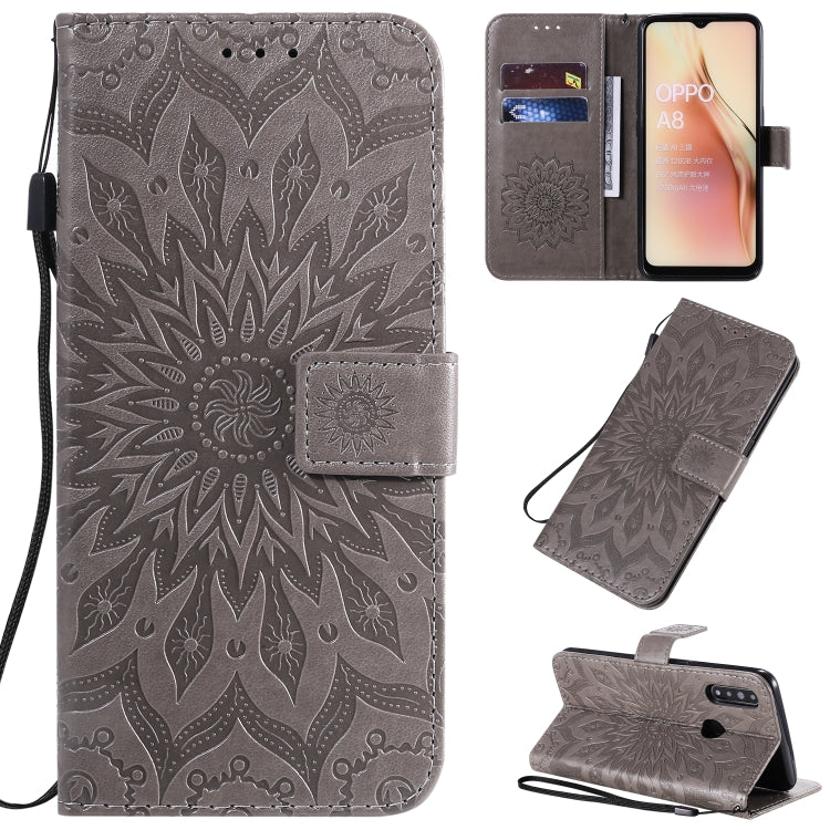 Pressed Printing Sunflower Pattern Horizontal Flip PU Leather Case with Holder & Card Slots & Wallet & Lanyard, Series 1 My Store