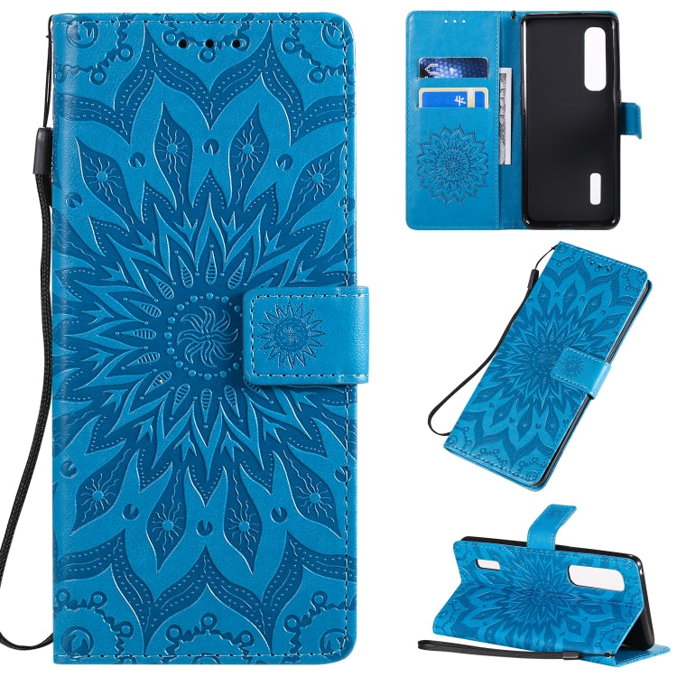 Pressed Printing Sunflower Pattern Horizontal Flip PU Leather Case with Holder & Card Slots & Wallet & Lanyard, Series 2 My Store