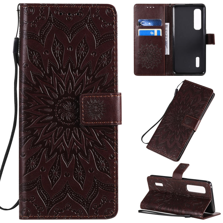 Pressed Printing Sunflower Pattern Horizontal Flip PU Leather Case with Holder & Card Slots & Wallet & Lanyard, Series 2 My Store